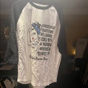 Sport-Tek Black and White Graphic Short Sleeve Tee